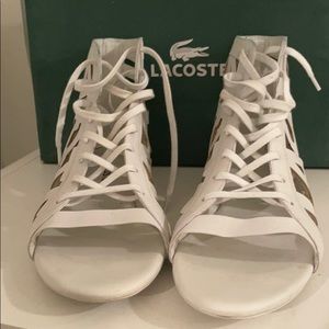 Lacoste gladiator sandals